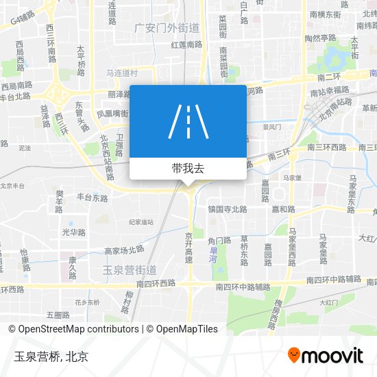 玉泉营桥地图