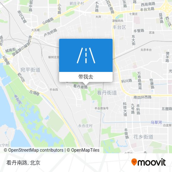 看丹南路地图