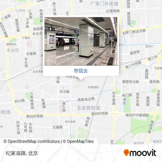 纪家庙路地图