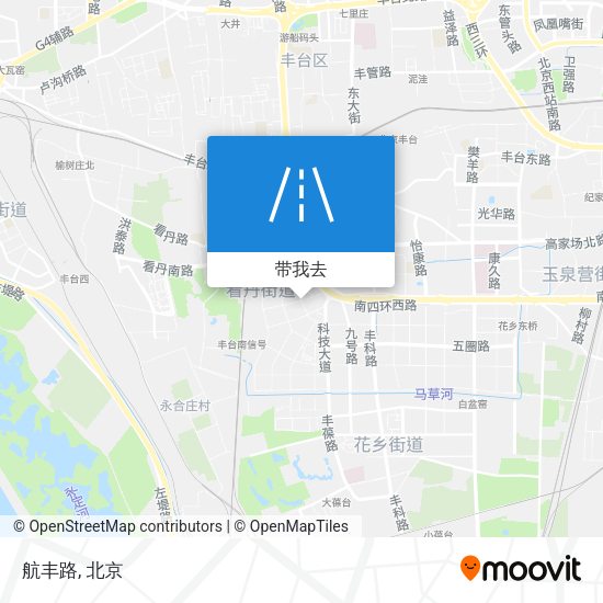 航丰路地图