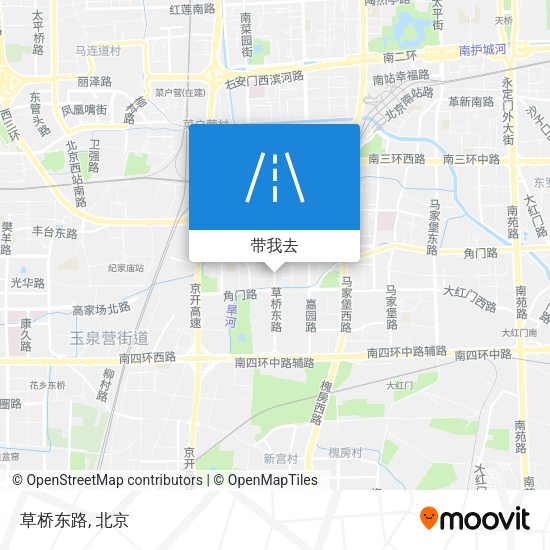 草桥东路地图