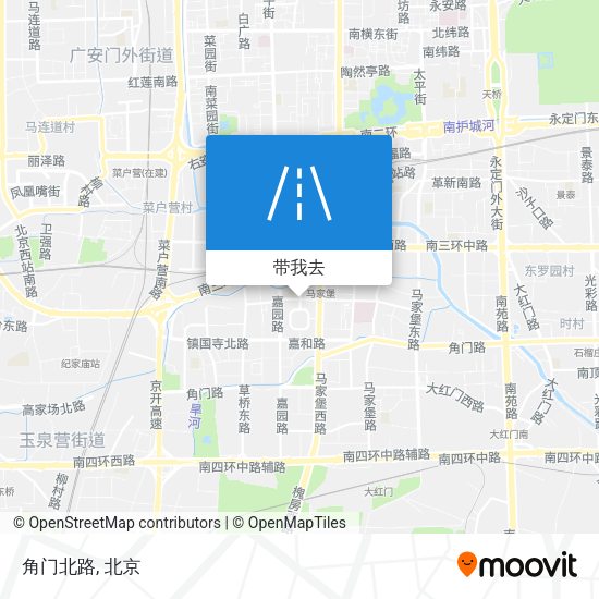 角门北路地图