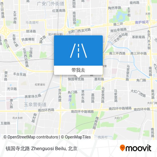 镇国寺北路 Zhenguosi Beilu地图