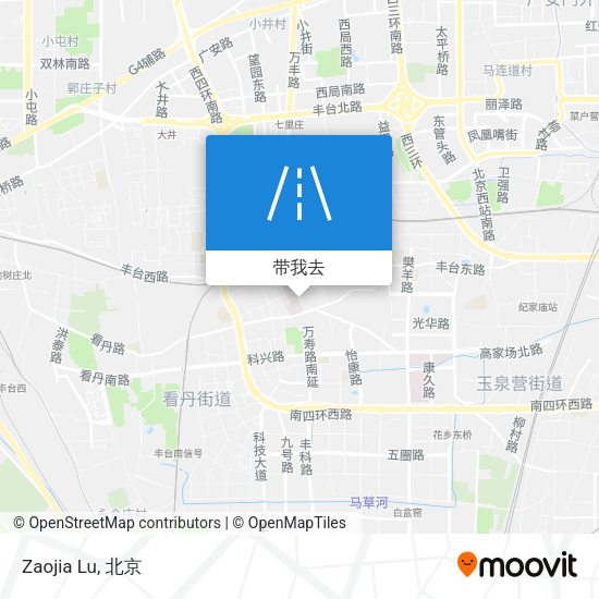 Zaojia Lu地图