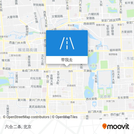 六合二条地图