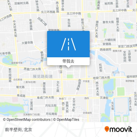 前半壁街地图