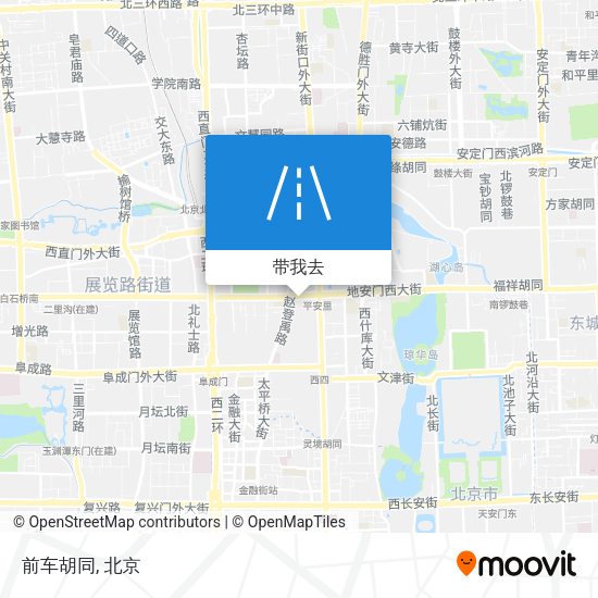 前车胡同地图