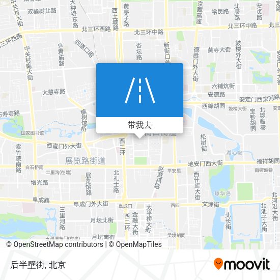 后半壁街地图