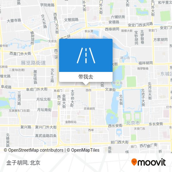 盒子胡同地图