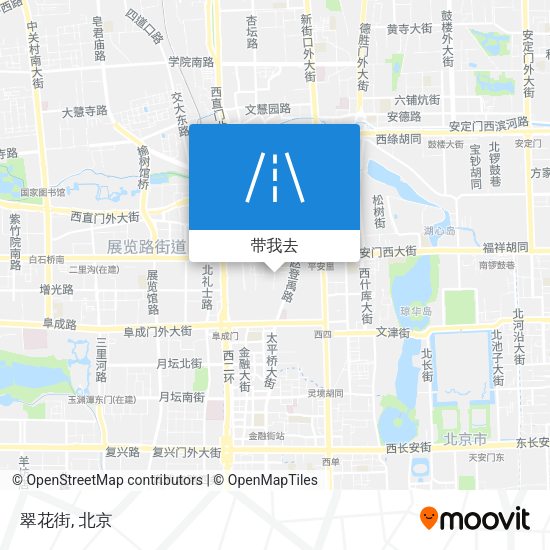 翠花街地图