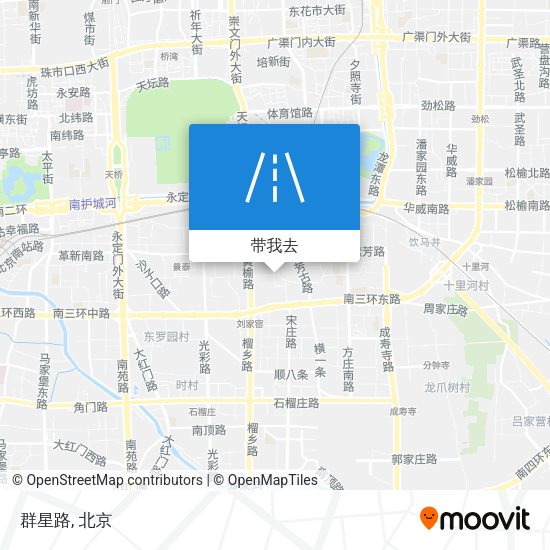 群星路地图