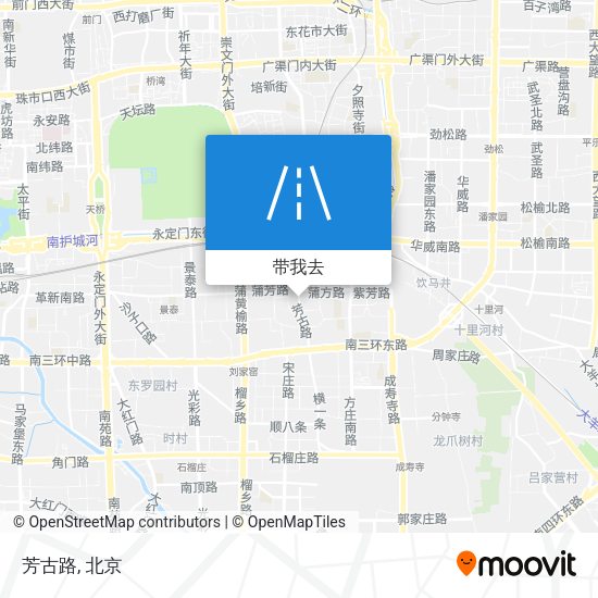 芳古路地图
