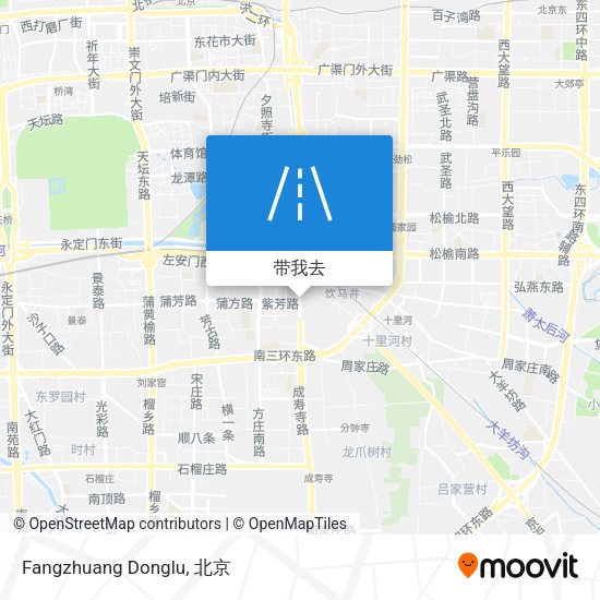 Fangzhuang Donglu地图