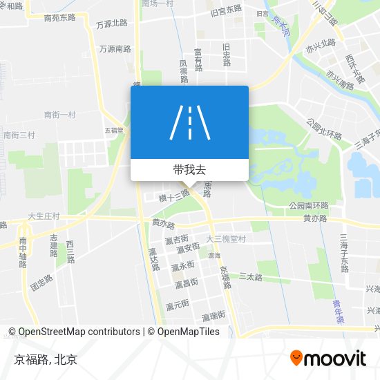 京福路地图