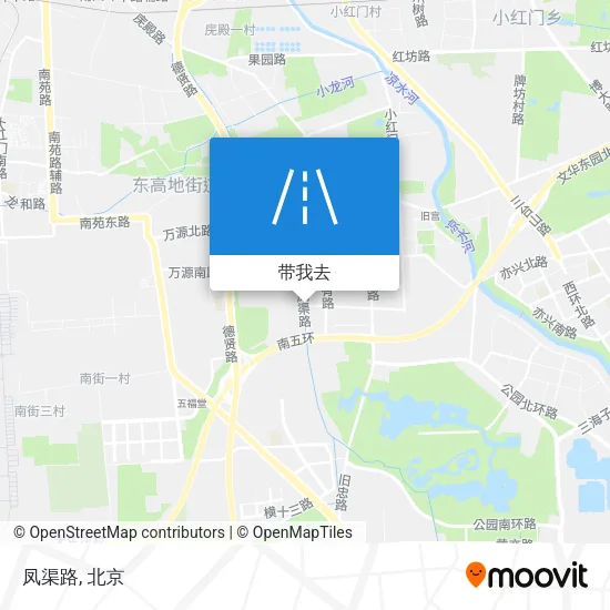 凤渠路地图