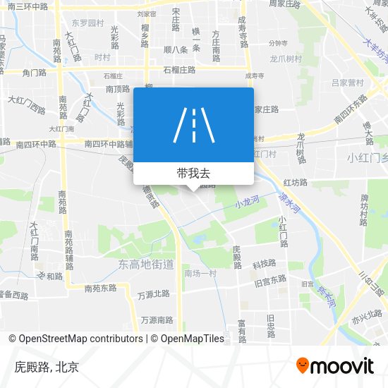 庑殿路地图