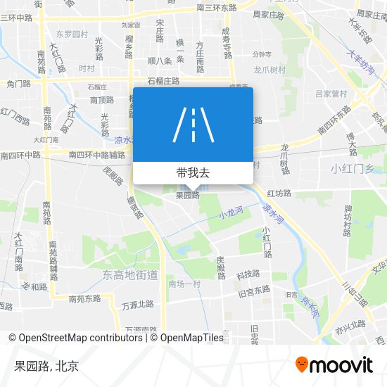 果园路地图