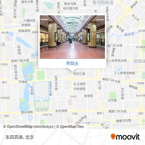 东四四条地图