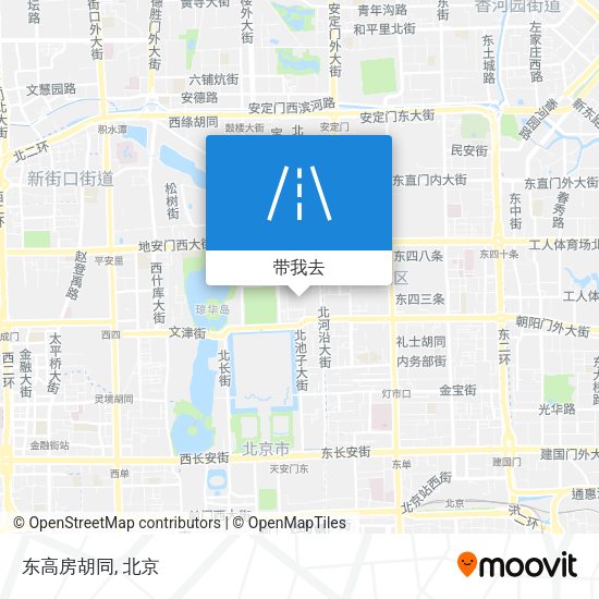 东高房胡同地图