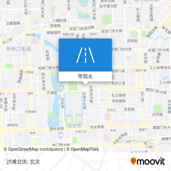 沙滩北街地图