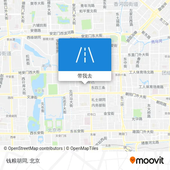 钱粮胡同地图
