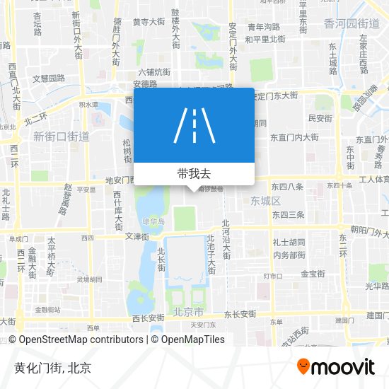 黄化门街地图