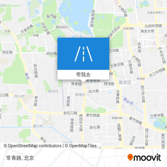 常青路地图
