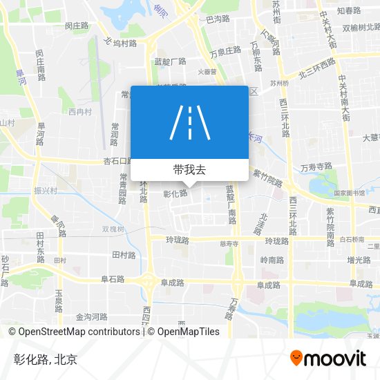 彰化路地图