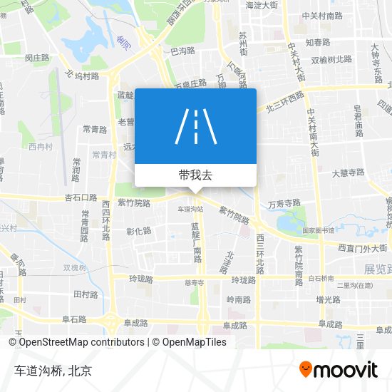 车道沟桥地图