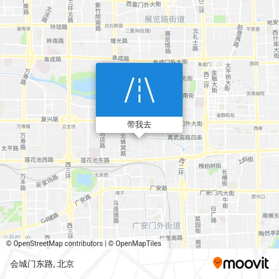 会城门东路地图