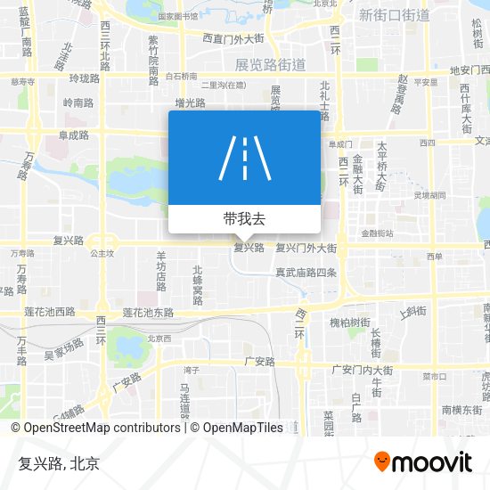 复兴路地图