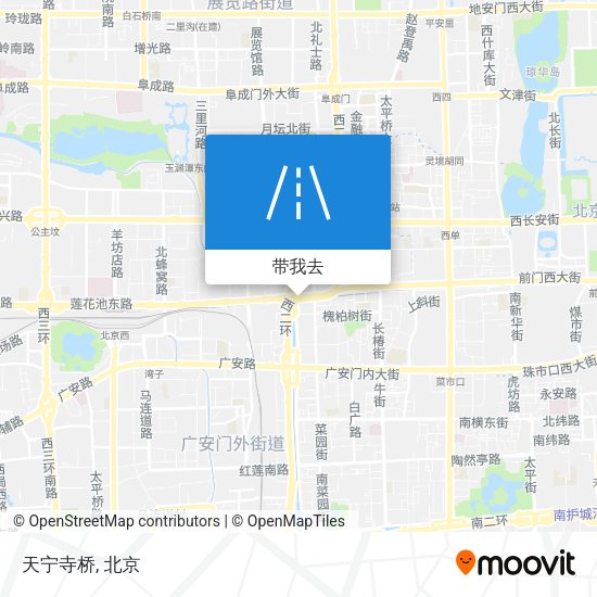 天宁寺桥地图