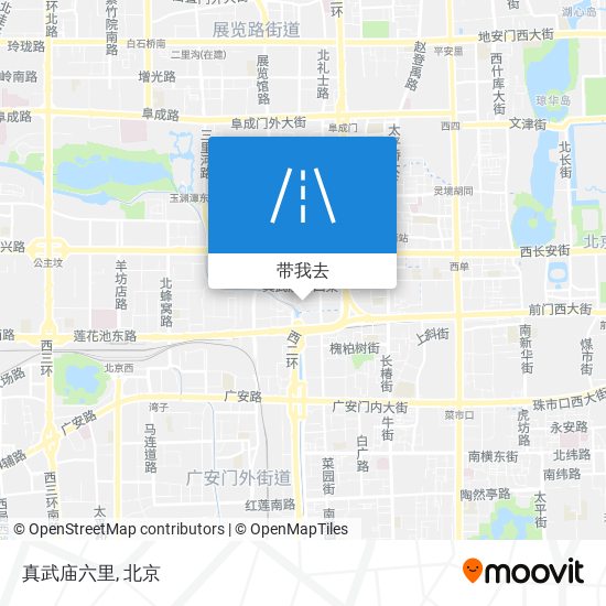 真武庙六里地图