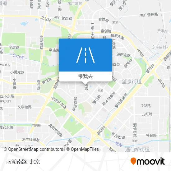 南湖南路地图