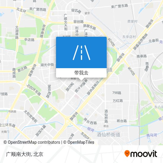 广顺南大街地图