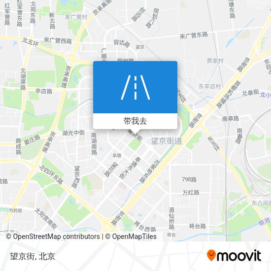 望京街地图