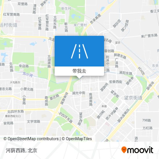 河荫西路地图