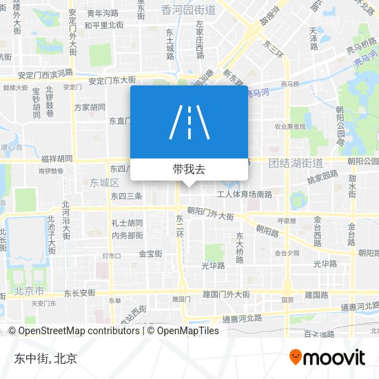 东中街地图