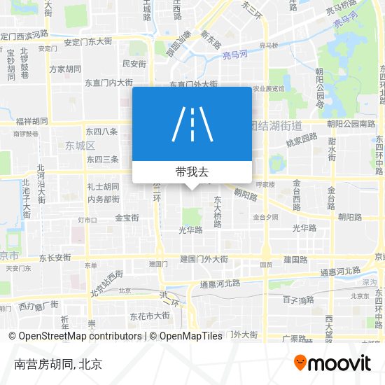南营房胡同地图
