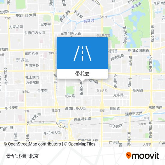 景华北街地图