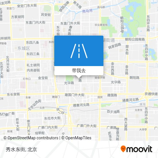 秀水东街地图