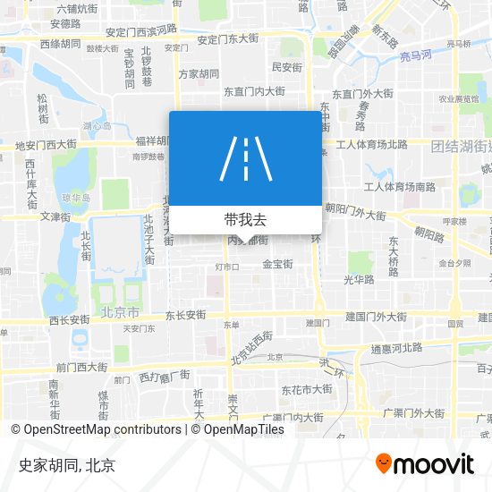 史家胡同地图