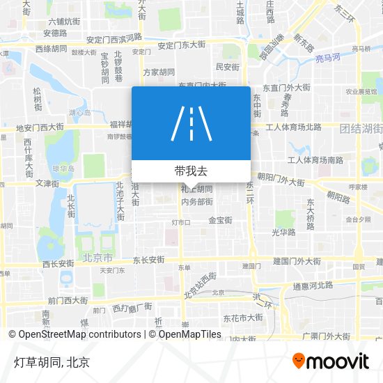 灯草胡同地图