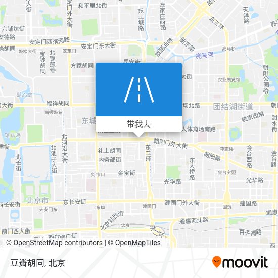 豆瓣胡同地图
