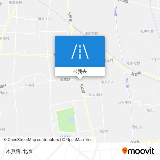 木燕路地图