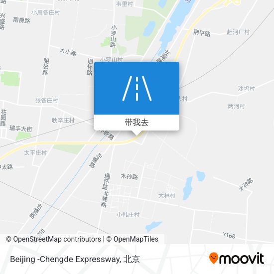 Beijing -Chengde Expressway地图