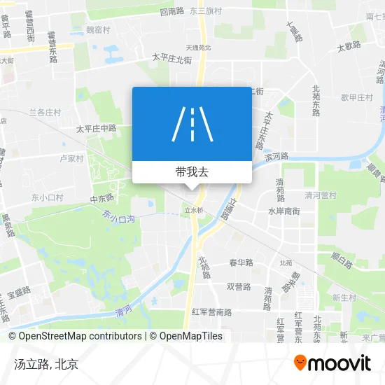 汤立路地图