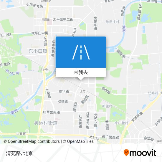 清苑路地图