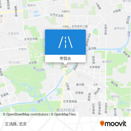 立汤路地图