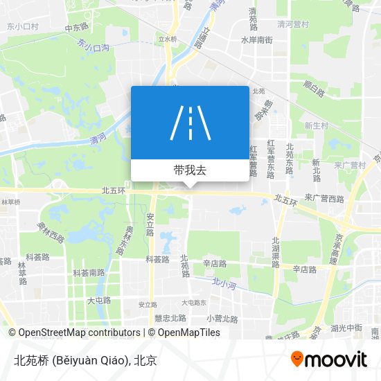 北苑桥 (Běiyuàn Qiáo)地图